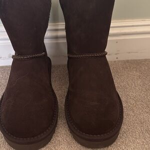 Women's Dark Brown Winter Boots